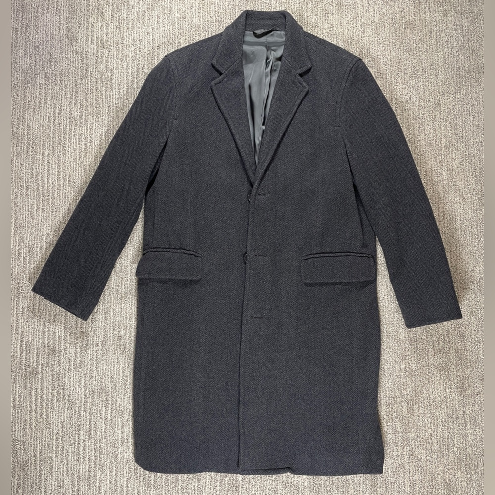 J. Crew Charcoal Gray Top Coat